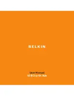 Belkin F5U416 - Clip-On Hub User Manual предпросмотр