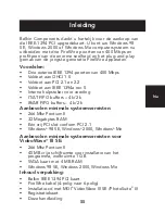 Belkin F5U501N (Dutch) Manual preview