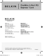 Предварительный просмотр 12 страницы Belkin F5U504ea User Manual