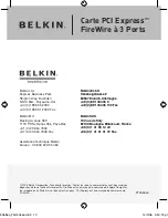 Предварительный просмотр 24 страницы Belkin F5U504ea User Manual