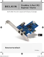 Предварительный просмотр 25 страницы Belkin F5U504ea User Manual