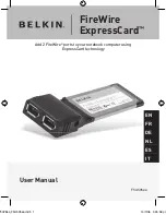 Предварительный просмотр 1 страницы Belkin F5U505ea User Manual