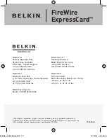 Предварительный просмотр 12 страницы Belkin F5U505ea User Manual