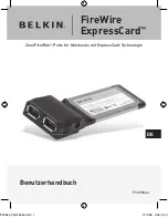 Предварительный просмотр 25 страницы Belkin F5U505ea User Manual