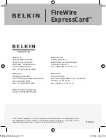 Предварительный просмотр 36 страницы Belkin F5U505ea User Manual