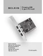 Belkin F5U623-APL User Manual preview