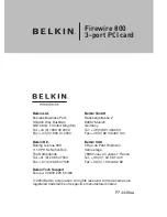 Предварительный просмотр 16 страницы Belkin F5U623-APL User Manual