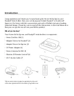 Preview for 3 page of Belkin F5X016 - Home Kit For Xpress User Manual