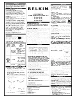 Belkin F6C1000EITW-RK User Manual preview