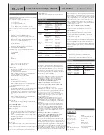 Preview for 2 page of Belkin F6C1200-UNV User Manual