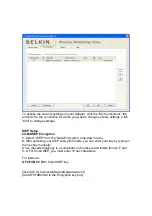 Preview for 41 page of Belkin F6D6050v1 User Manual