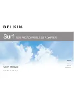 Предварительный просмотр 1 страницы Belkin F7D1102 v1 User Manual