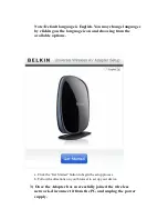 Предварительный просмотр 3 страницы Belkin F7D4550 User Manual