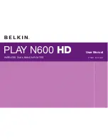 Предварительный просмотр 1 страницы Belkin F7D8301 User Manual