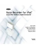 Belkin F8E462 - Voice Recorder For iPod User Manual предпросмотр