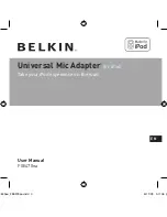 Предварительный просмотр 3 страницы Belkin F8E478ea User Manual