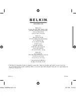 Предварительный просмотр 26 страницы Belkin F8E478ea User Manual