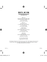 Предварительный просмотр 32 страницы Belkin F8E478ea User Manual