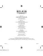 Предварительный просмотр 36 страницы Belkin F8E478ea User Manual