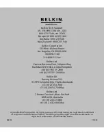 Preview for 1 page of Belkin F8E724 - Mobility Kit For Xpress User Manual