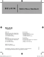 Preview for 34 page of Belkin F8E800 series Manual