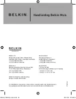 Preview for 44 page of Belkin F8E800 series Manual