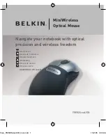 Belkin F8E825-USB User Manual preview