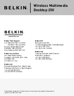 Preview for 1 page of Belkin F8E859-BNDL User Manual