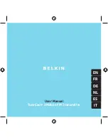 Belkin F8M010TT User Manual preview