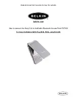 Preview for 1 page of Belkin F8T030 - Bluetooth Access Point Connection Manual