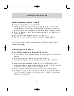 Preview for 7 page of Belkin F8U1500 - Wireless PDA Keyboard User Manual