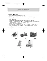 Preview for 9 page of Belkin F8U1500 - Wireless PDA Keyboard User Manual