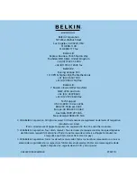 Preview for 44 page of Belkin F8Z049-BLK User Manual