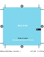 Предварительный просмотр 15 страницы Belkin F8Z105-XXX Series User Manual