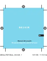 Предварительный просмотр 39 страницы Belkin F8Z105-XXX Series User Manual