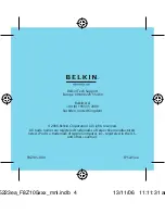 Preview for 64 page of Belkin F8Z105-XXX Series User Manual