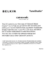 Предварительный просмотр 38 страницы Belkin F8Z109 User Manual