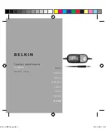 Preview for 1 page of Belkin F8Z439ea TuneCast User Manual