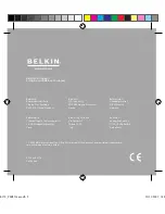 Предварительный просмотр 17 страницы Belkin F8Z439ea TuneCast User Manual