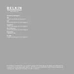 Preview for 26 page of Belkin F8Z618 User Manual