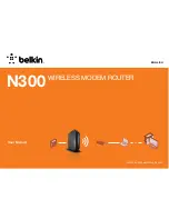 Belkin F9J1005 User Manual preview