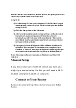 Preview for 7 page of Belkin F9K1105 User Manual