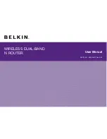 Предварительный просмотр 1 страницы Belkin F9K1108v1 8820-00973 Rev. A00 User Manual