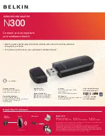 Belkin F9L1002 Specifications preview