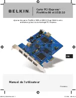 Предварительный просмотр 15 страницы Belkin FireWire 800 and USB 2.0 PCI Express Card F5U602EA User Manual