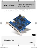 Предварительный просмотр 71 страницы Belkin FireWire 800 and USB 2.0 PCI Express Card F5U602EA User Manual