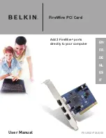 Belkin FIREWIRE F5U502 User Manual preview