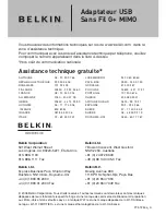 Preview for 84 page of Belkin G+MIMO User Manual