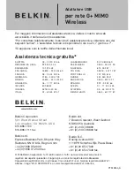 Preview for 251 page of Belkin G+MIMO User Manual