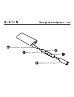 Preview for 3 page of Belkin Headphone Adapter Quick Installation Manual